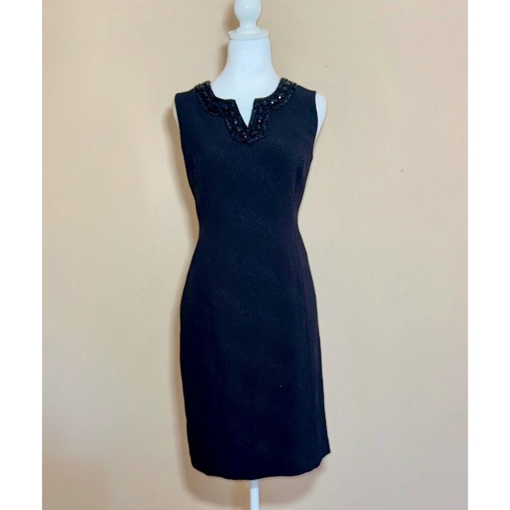 Jones New York dress, cocktail dress, evening dress,Jones New York,black dress,